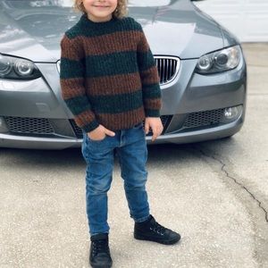 Zara boys boy sweater size 6 wool & alpaca & acrylic blend
